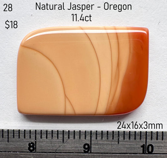 Jasper - Natural - Oregon - Biggs - 11.4ct