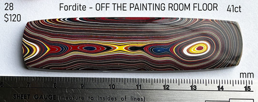 Fordite - (Paint from the factory floor) - 53ct