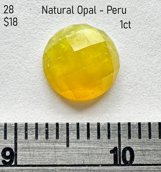 Opal - Natural - Peru - 1ct