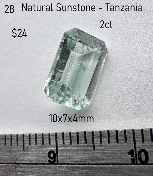Sunstone - Natural - Tanzania - 2ct
