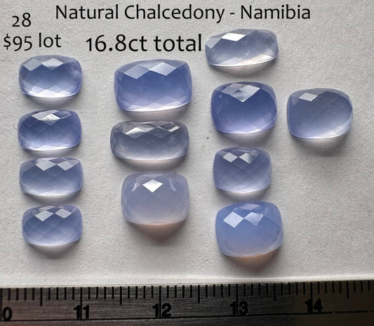 Chalcedony - Natural - Namibia - 16.8ct total