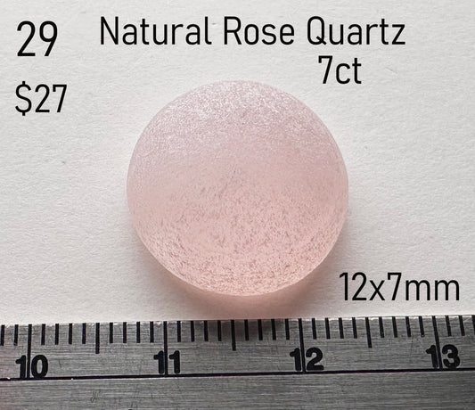 Rose Quartz - Natural - Bolivia - 7ct