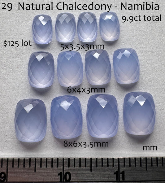 Chalcedony - Natural - Namibia - 9.9ct total