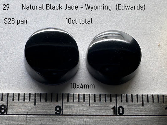 Jade - Natural - Wyoming - Edwards - 10ct total