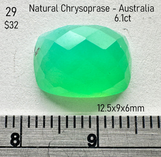 Chrysoprase - Natural - Australia - 6.1ct