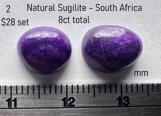 Sugilite - Natural - South Africa - 8ct