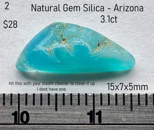 Gem Silica - Natural - Arizona - 3.1ct