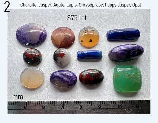 Mixed Gemstone Lot - Natural - group 1