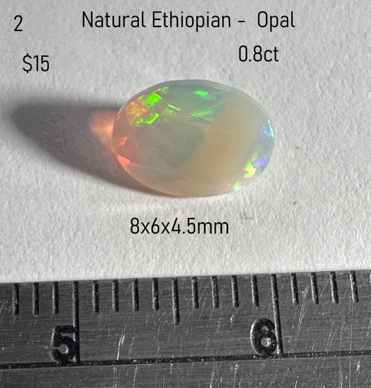 Opal - Natural - Ethiopia - 0.8ct