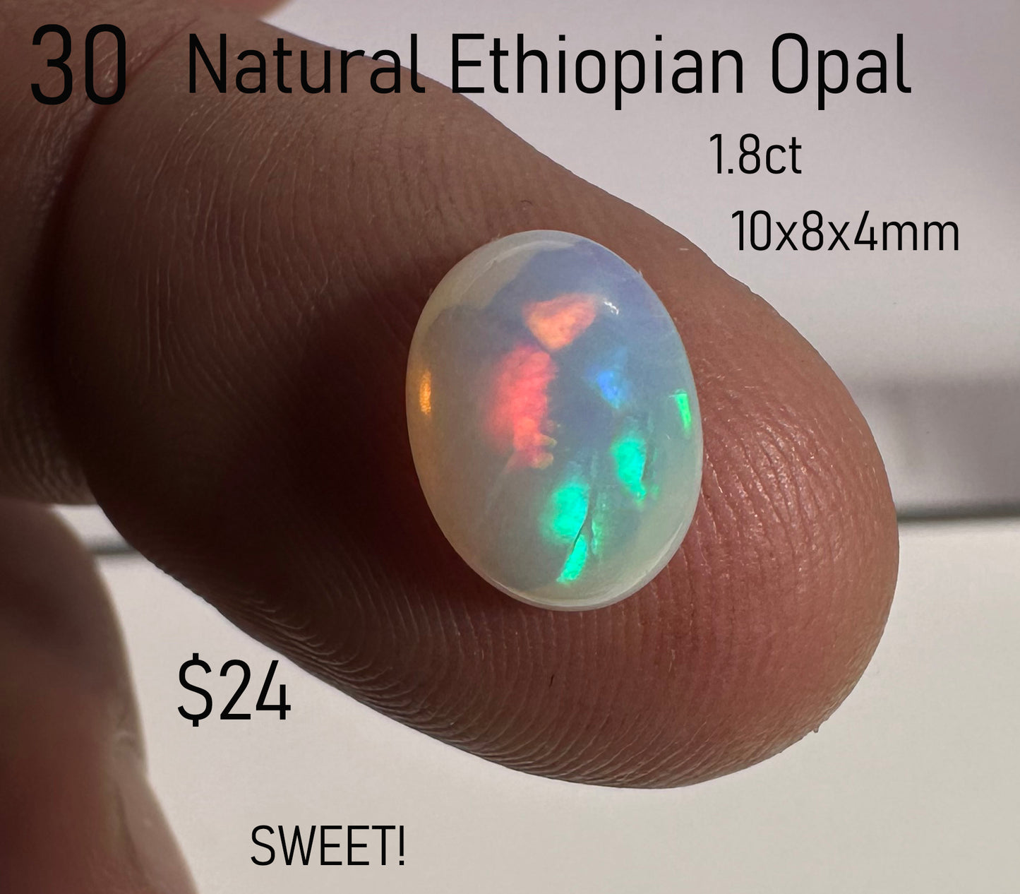 Opal - Natural - Ethiopia - 1.8ct