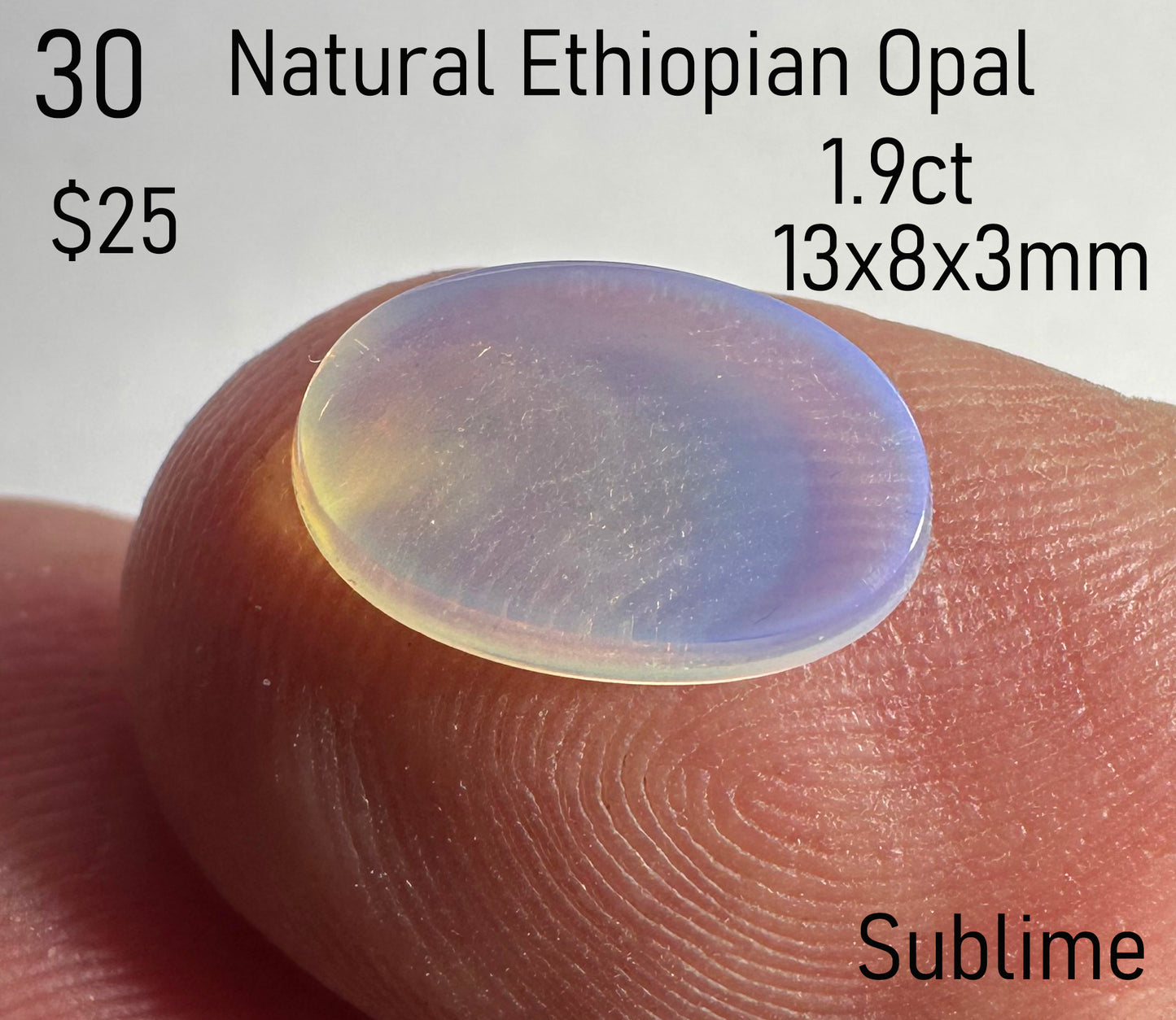 Opal - Natural - Ethiopia - 1.9ct