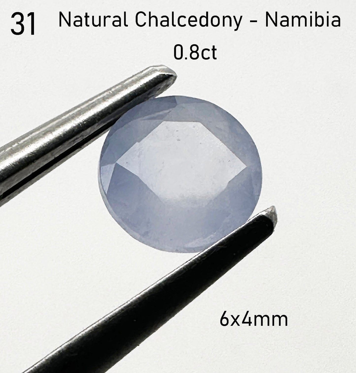 Chalcedony - Natural - Namibia - 0.8ct total