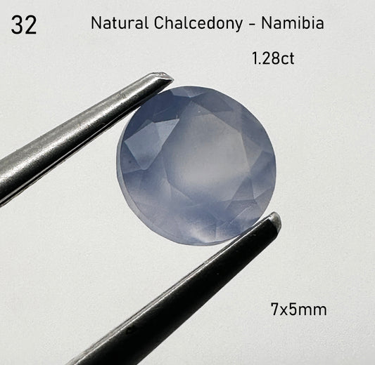 Chalcedony - Natural - Namibia - 1.28ct total