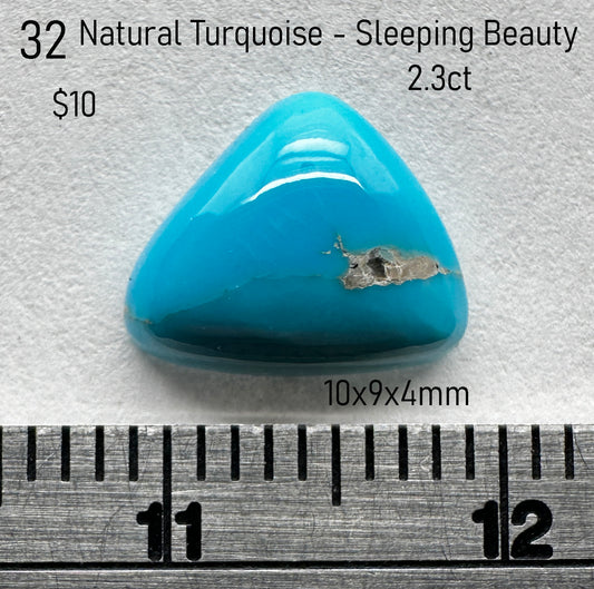 Turquoise - Natural - Arizona - 2.3ct