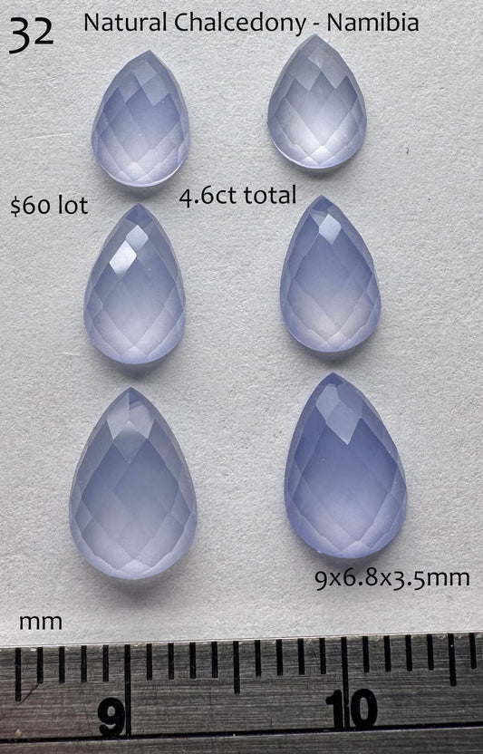 Chalcedony - Natural - Namibia - 4.6ct total