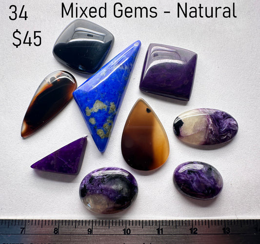 Mixed Gems - Natural - Group 5