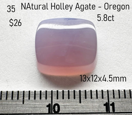 Holley Agate - Natural - Oregon - 5.8ct
