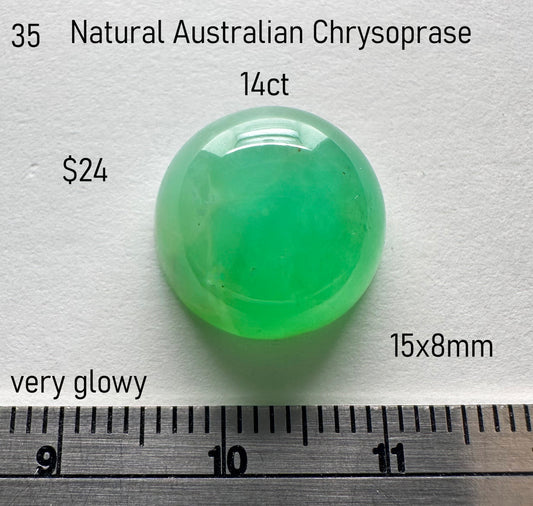 Chrysoprase - Natural - Australia - 14ct