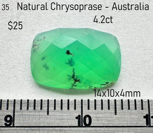 Chrysoprase - Natural - Australia - 4.2ct