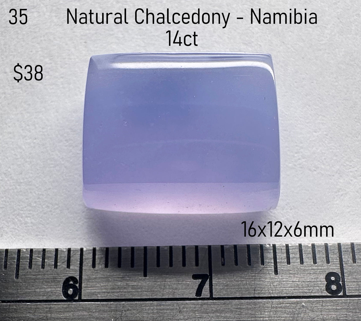 Chalcedony - Natural - Namibia - 14ct