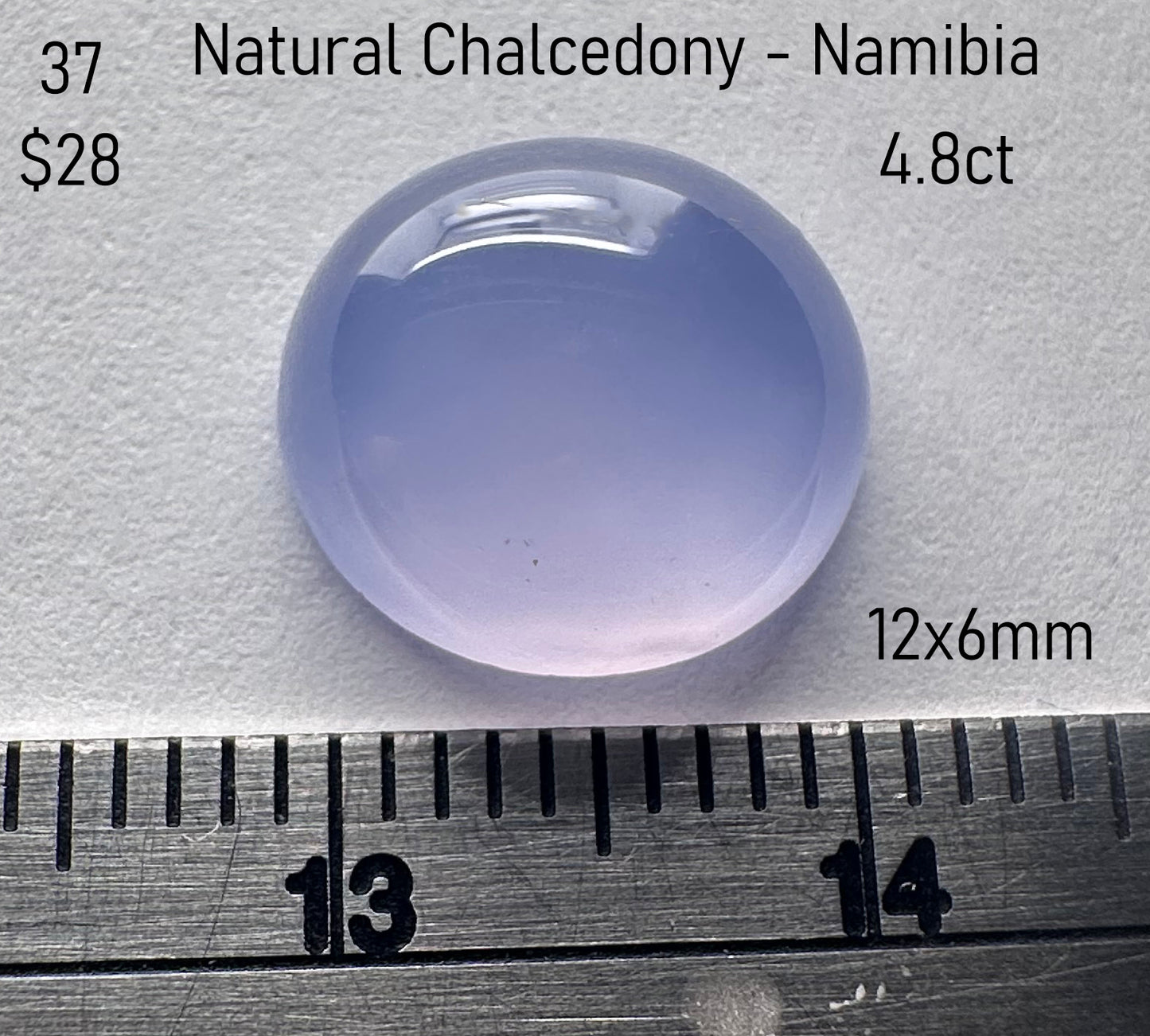Chalcedony - Natural - Namibia - 4.8ct