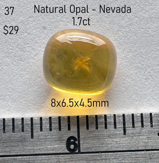 Opal - Natural - Yellow - Nevada - 1.7ct