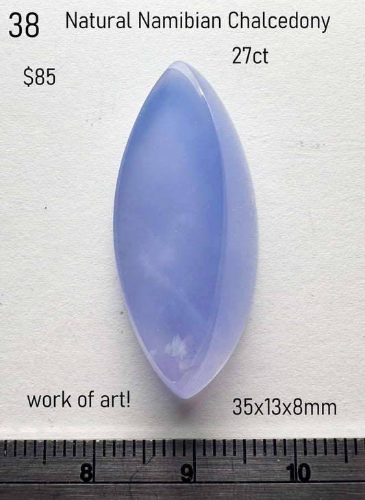 Chalcedony - Natural - Namibia - 27ct