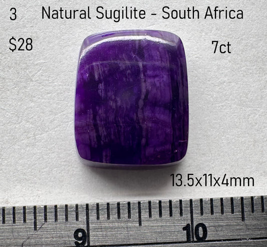 Sugilite - Natural - South Africa 7ct