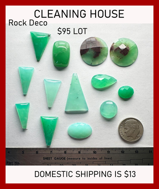Chrysoprase - Natural - Australia - 103ct total