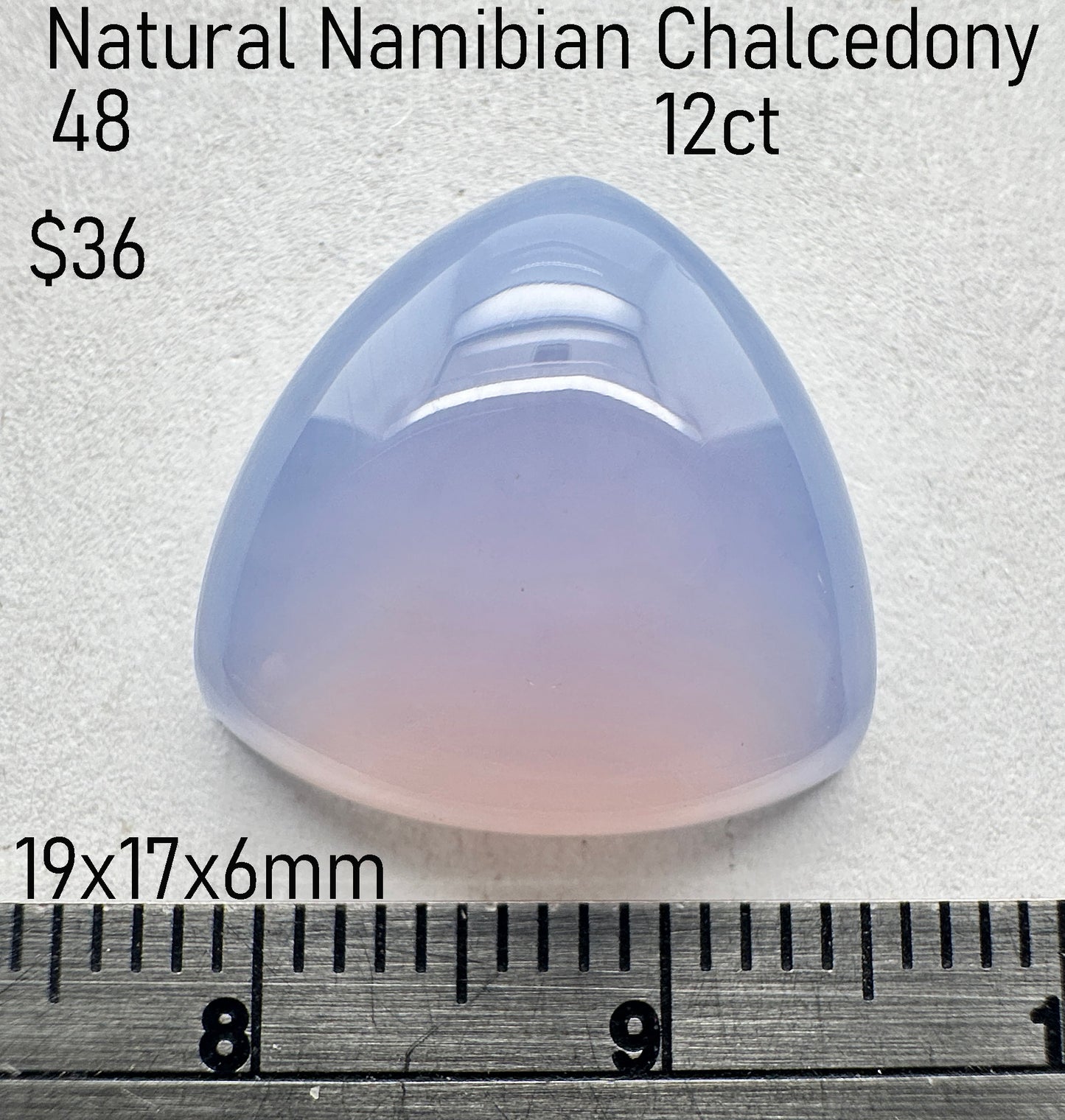Chalcedony - Natural - Namibia - 12ct