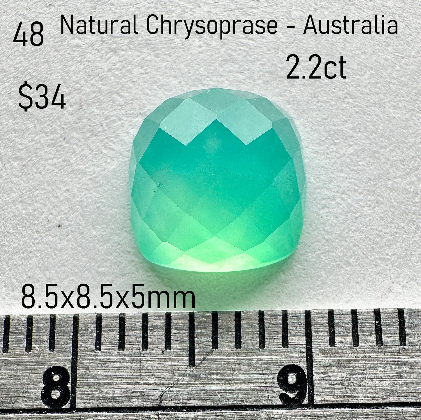 Chrysoprase - Natural - Australia - 2.2ct