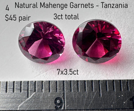 Garnet - Natural - Umba - Tanzania - 3ct total