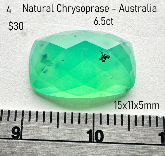 Chrysoprase - Natural - Australia - 6.5ct