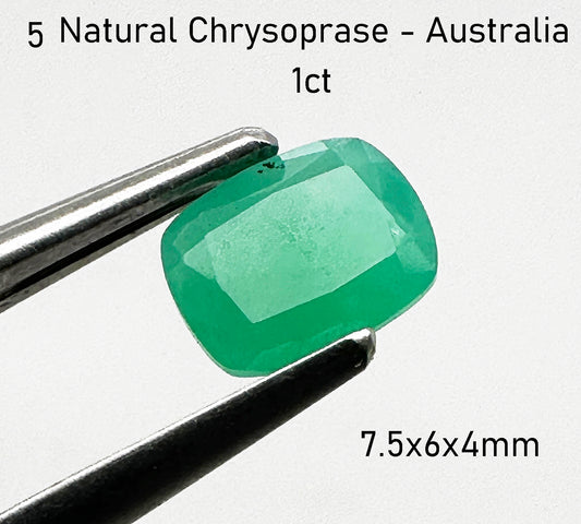 Chrysoprase - Natural - Australia - 1ct total