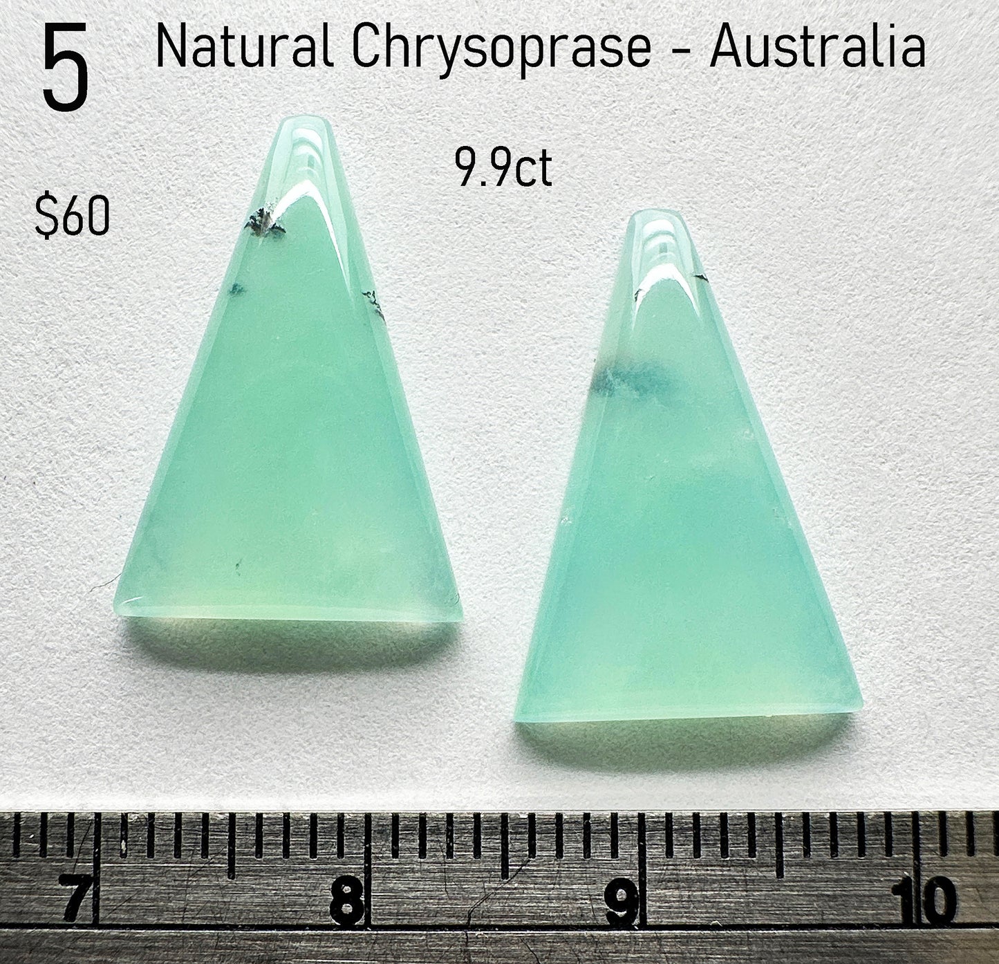 Chrysoprase - Natural - Australia - 9.9ct