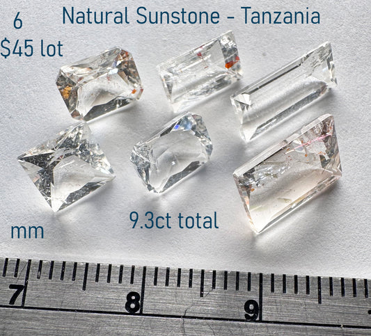 Sunstone - Natural - Tanzania - 9.3ct total
