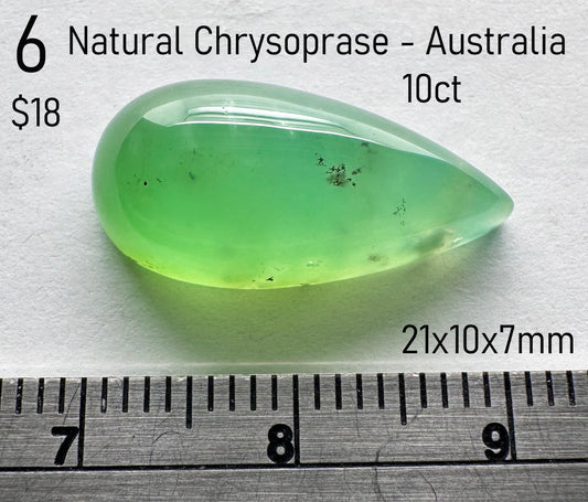 Chrysoprase - Natural - Australia - 10ct