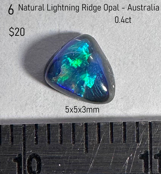 Opal - Natural - Lightning Ridge - Australia - 0.4ct
