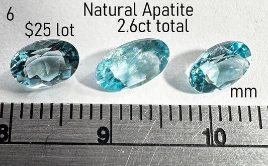 Apatite - Natural - 2.6ct total