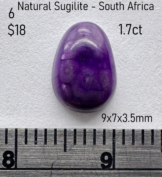Sugilite - Natural - S. Africa - 1.7ct