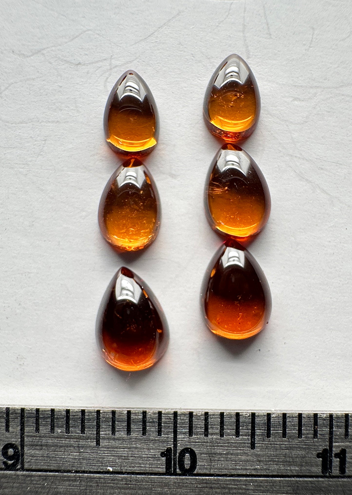 Garnet - Natural - Hessonite - Tanzania - 3.7ct total