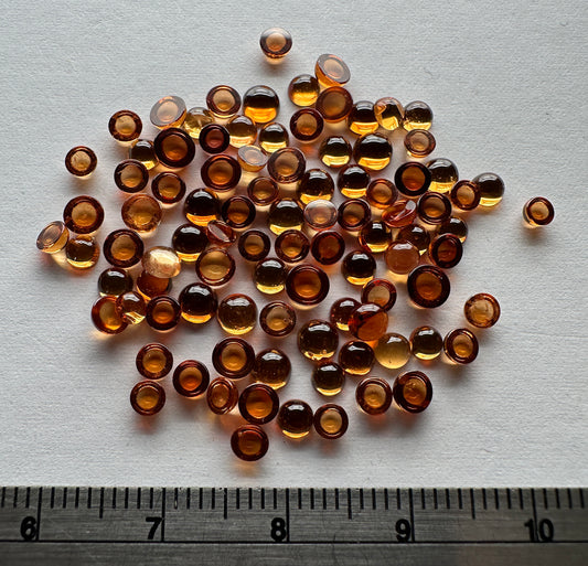 Garnet - Natural - Tanzania - Hessonite - 18.9ct total