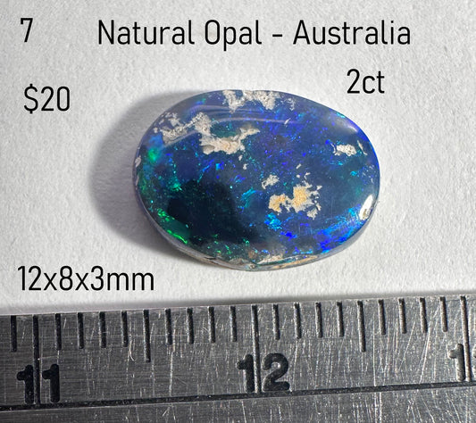 Opal - Natural - Lightning Ridge - Australia - 2ct