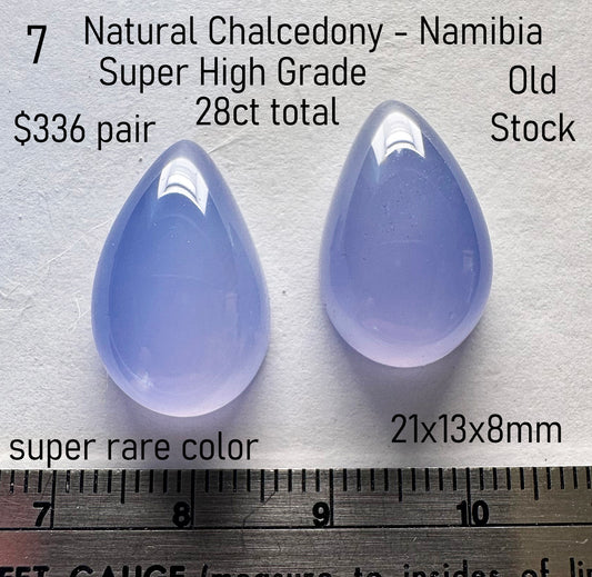 Chalcedony - Natural - Namibia - 28ct total