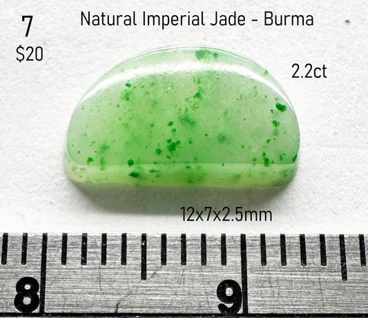 Jade - Natural - Burma - 2.2ct