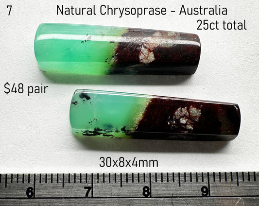 Chrysoprase - Natural - Australia - 25ct