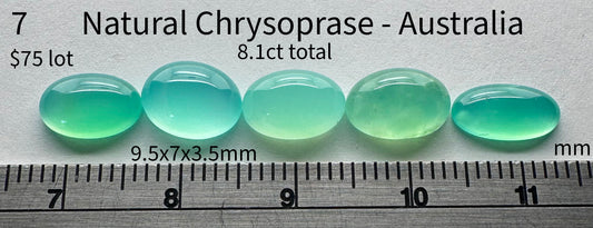 Chrysoprase - Natural - Australia - 8.1ct total