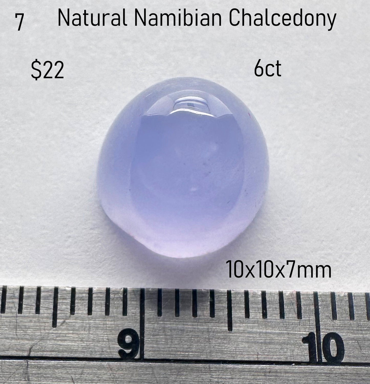 Chalcedony - Natural - Namibia - 6ct