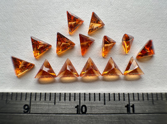 Garnet - Natural - Hessonite - Tanzania - 3.2ct total