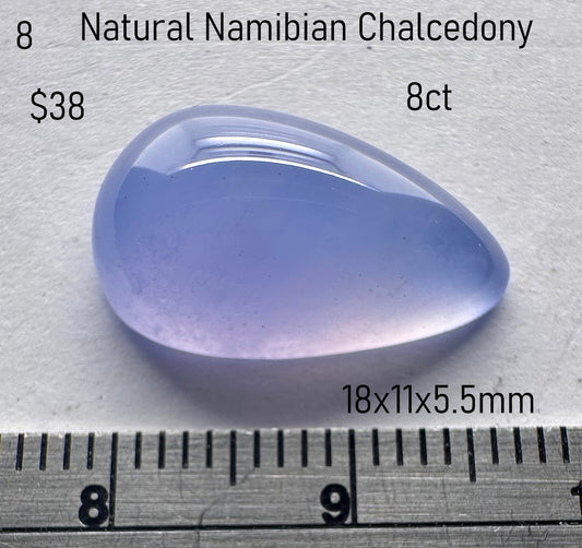 Chalcedony - Natural - Namibia - 8ct total